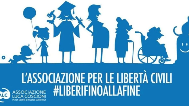 L'associazione per la libert&agrave; civili Luca Coscioni.