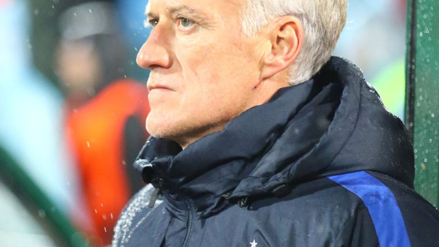 Deschamps sulla panchina della Francia nel 2017