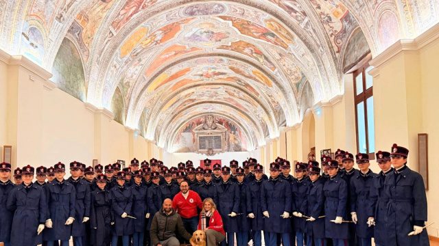 La Scuola Militare Nunziatella di Napoli in visita alla nostra ... &copy; Creative Commons