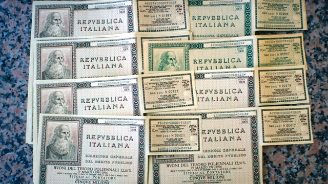 Perch&eacute; i titoli di stato italiani sono (di nuovo) a rischio &copy; Creative Commons