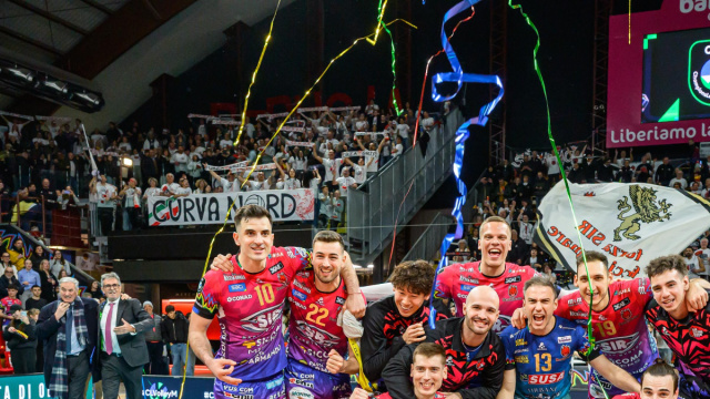 La Sir Sicoma Monini Perugia batte Las Palmas 3-0 e vola in ... &copy; Creative Commons