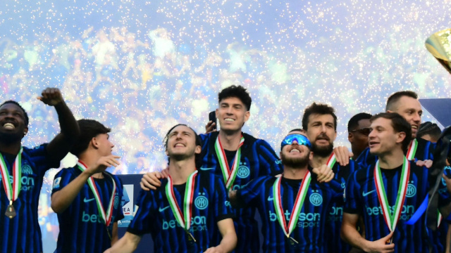 La festa dell'Inter: San Siro acclama i campioni d'Italia, Lautaro ... &copy; Creative Commons