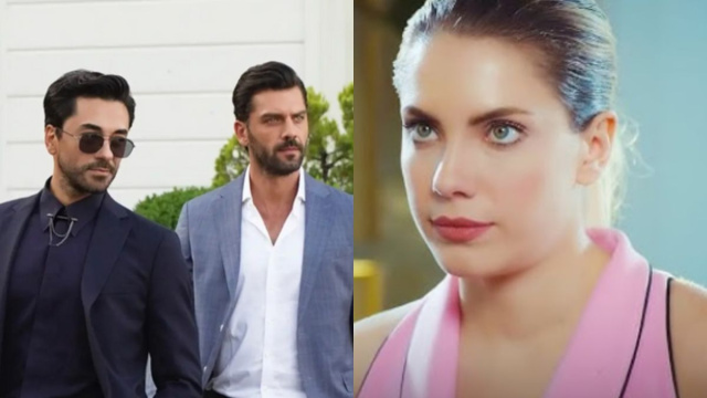 Mert, Kerim e Yildiz di Forbidden Fruit © Mediaset
