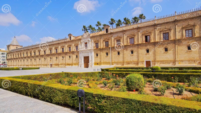 Parlamento Dell'Andalusia a Siviglia, Spagna Fotografia Stock ... &copy; Creative Commons