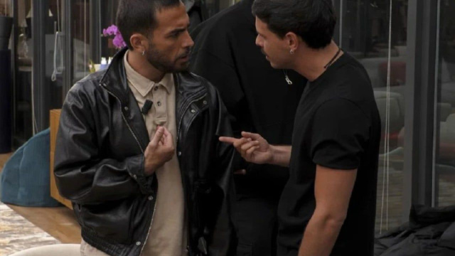 Raul Dumitras e Renato Biancardi &copy;Grande Fratello Vip/Mediaset.