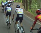 Giulio Pellizzari a Corno alle Scale - &copy; Screenshot Eurosport