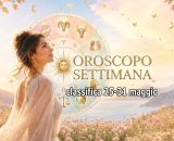 Locandina per l'oroscopo della settimana 25-31 maggio 2026 - &copy; Copilot IA.