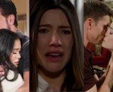 Luna, Bill, Steffy, Finn e Hope - screenshot &copy; Beautiful.