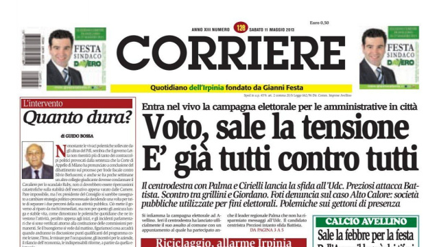 Edizione del 11/05/2013 - Corriere &copy; Creative Commons