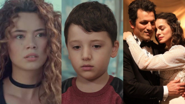 Sirin, Arda, Arif e Bahar - screenshot © La forza di una donna.