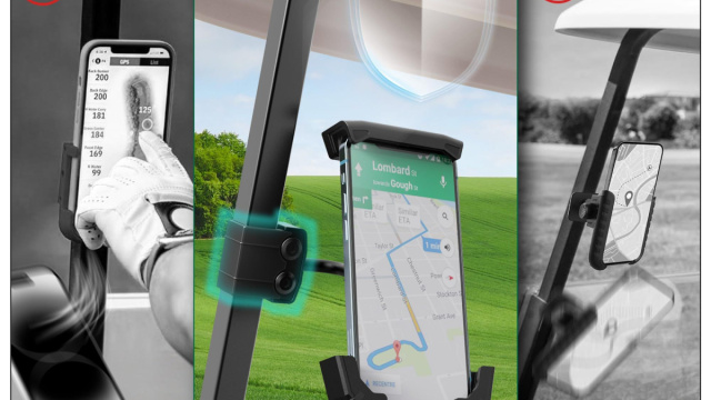 10L0L Supporto per telefono da golf cart per Yamaha EZGO Club Car ... &copy; Creative Commons