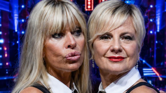 Alessandra Mussolini e Antonella Elia &copy; Canale 5.
