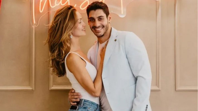 Helena Prestes e Javier Martinez &copy; Instagram.
