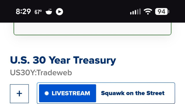 Il rendimento del Treasury statunitense a 30 anni supera il 5,1 ... &copy; Creative Commons