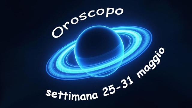 Locandina per l'oroscopo della settimana prossima, 25-31 maggio - &copy; Pixabay AI.