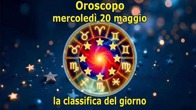 Locandina per l'oroscopo di mercoled&igrave; 20 maggio 2026 - &copy; Pixabay AI.