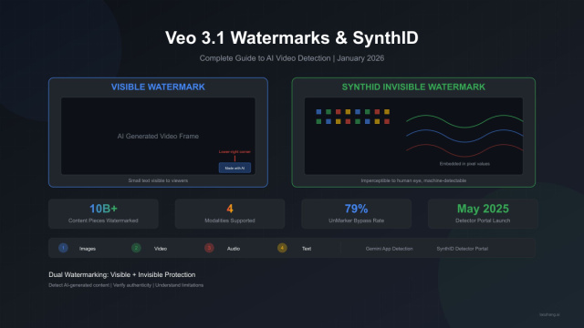 Veo 3.1 Watermarks & SynthID: Complete Guide to AI Video Detection ... &copy; Creative Commons