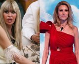 Alessandra Mussolini e Adriana Volpe &copy; Canale 5.