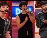 In foto Lorenzo, Gard e Riccardo ad Amici &copy; Mediaset