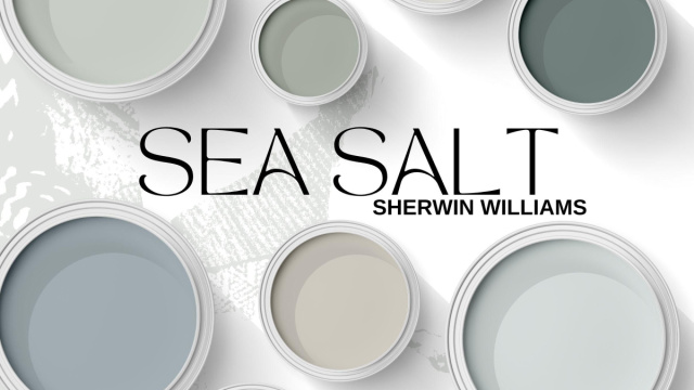 Buy Sherwin Williams Sea Salt and Coordinating Colors  Sea Salt ... &copy; Creative Commons