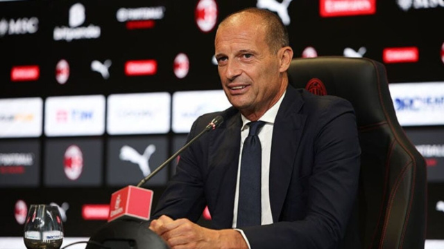 Massimiliano Allegri, allenatore del Milan. Foto &copy; Milan