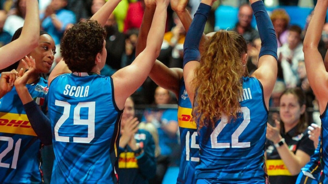 Nazionale italiana di pallavolo &copy; Pagina Facebook ufficiale della Federazione Italiana Pallavolo