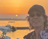 Mick Jagger a Stromboli (&copy; Facebook)