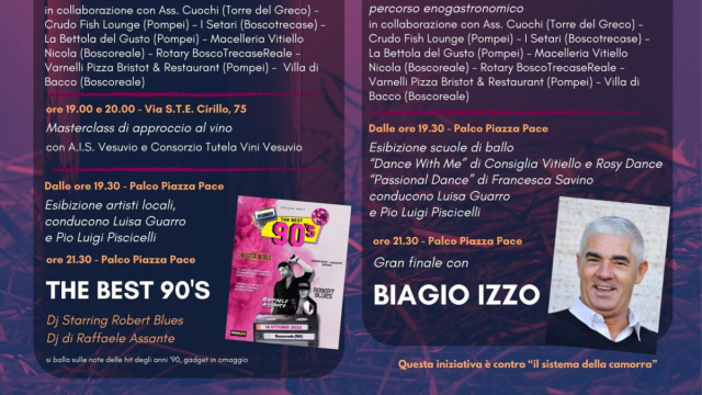Boscoreale: tutto pronto per l'edizione 2023 della Festa del Vino ... &copy; Creative Commons