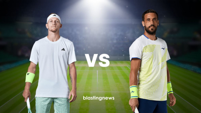 Alejandro Davidovich Fokina e Damir Dzumhur. &copy; Blasting News