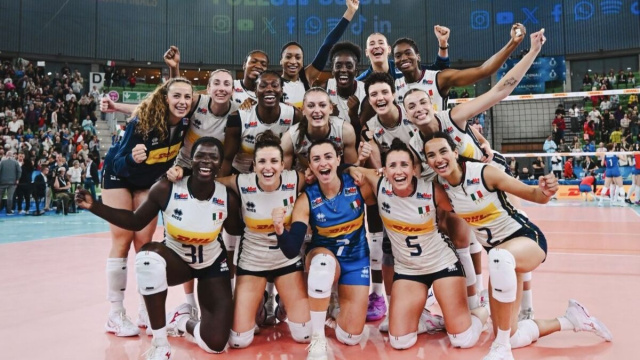 Nazionale italiana di pallavolo &copy; Pagina Facebook ufficiale della Federazione Italiana Pallavolo