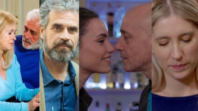 Ornella, Raffaele, Vanni, Lorenza, Diego e Ida - screenshot &copy; Un posto al sole.