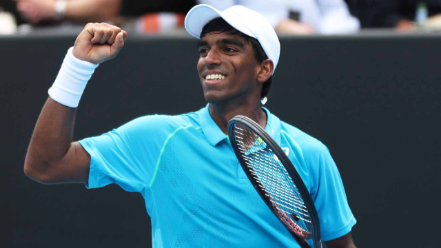 Basavareddy 2025 Off-court Feature  Next Gen ATP Finals  Tennis &copy; Creative Commons