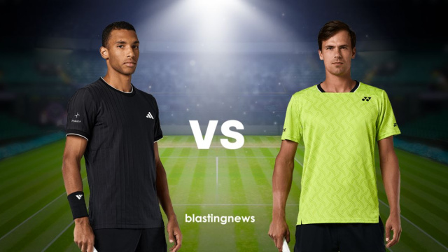 Felix Auger-Aliassime e Daniel Altmaier. &copy; Blasting News