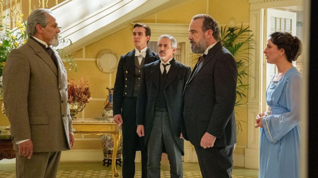 Il duca De Carril, Carlo, Cristobal, Alonso e Vera