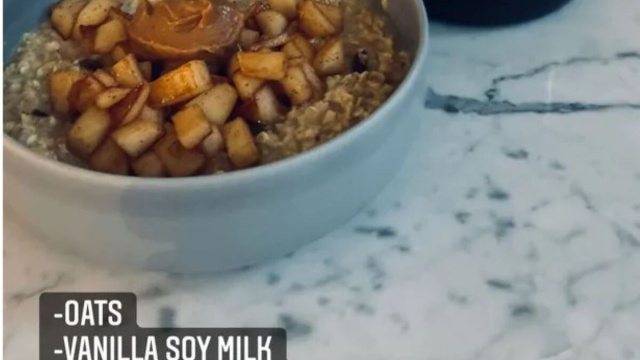 La colazione di Mathieu Van der Poel - &copy; Instagram Van der poel