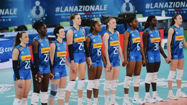 Nazionale italiana di pallavolo &copy; Pagina Facebook ufficiale della Federazione Italiana Pallavolo