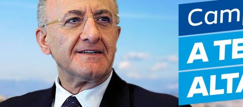 Salerno, De Luca sindaco per la quinta volta: vince senza campo largo