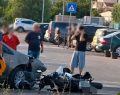 Grave incidente sulla Statale 106: centauro ferito e trasferito in elisoccorso