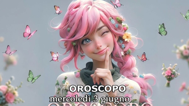 Locandina per l'oroscopo di mercoled&igrave; 3 giugno 2026 - &copy; Gemini IA.