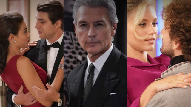 Rosa, Marcello, Umberto, Irene e Johnny - screenshot &copy; Rai.