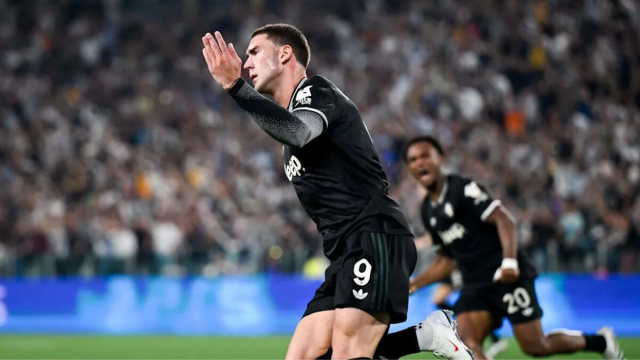 Dusan Vlahovic, attaccante della Juventus. Foto &copy; Juventus FC
