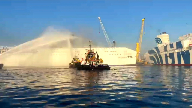 Incendio su nave porto Napoli: nessun ferito. Si temono fumi tossici &copy; Creative Commons