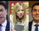 Giuseppe Conte, Giorgia Meloni e Roberto Vannacci (&copy; Facebook)