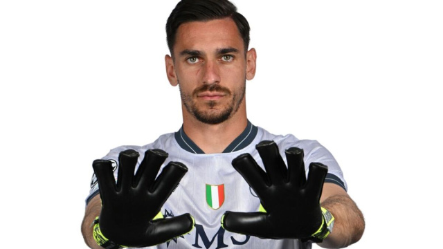 Alex Meret, portiere del Napoli. Foto &copy; Napoli