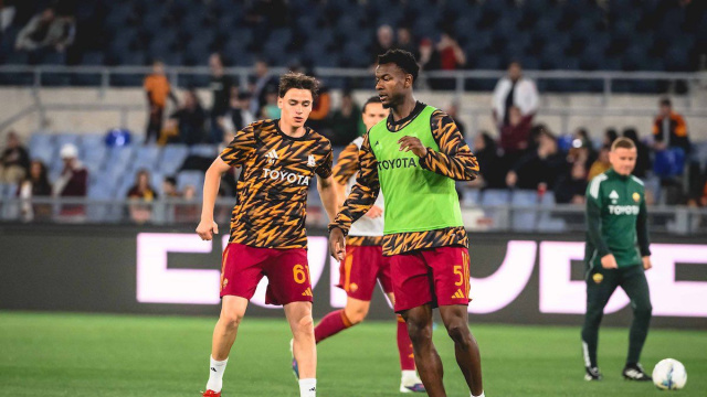 Evan N'dicka, difensore della Roma. Foto &copy; Roma