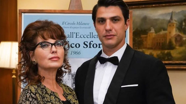 In foto Adelaide e Marcello nella soap &copy; Rai 1