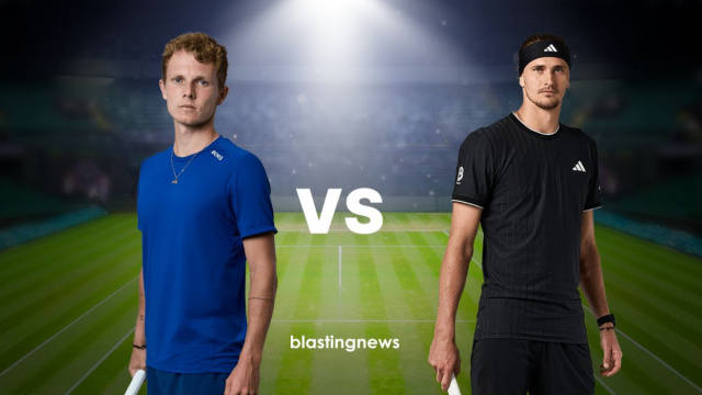 Jesper De Jong e Alexander Zverev. &copy; Blasting News