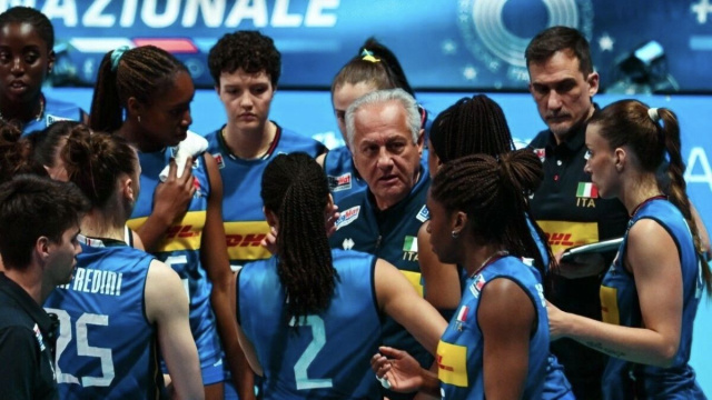 Nazionale italiana di pallavolo &copy; Pagina Facebook ufficiale della Federazione Italiana