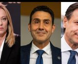 Giorgia Meloni, Roberto Vannacci e Giuseppe Conte (&copy; Facebook)