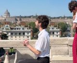 La proposta di matrimonio di Nikita Perotti a Anastasia Kuzmina.